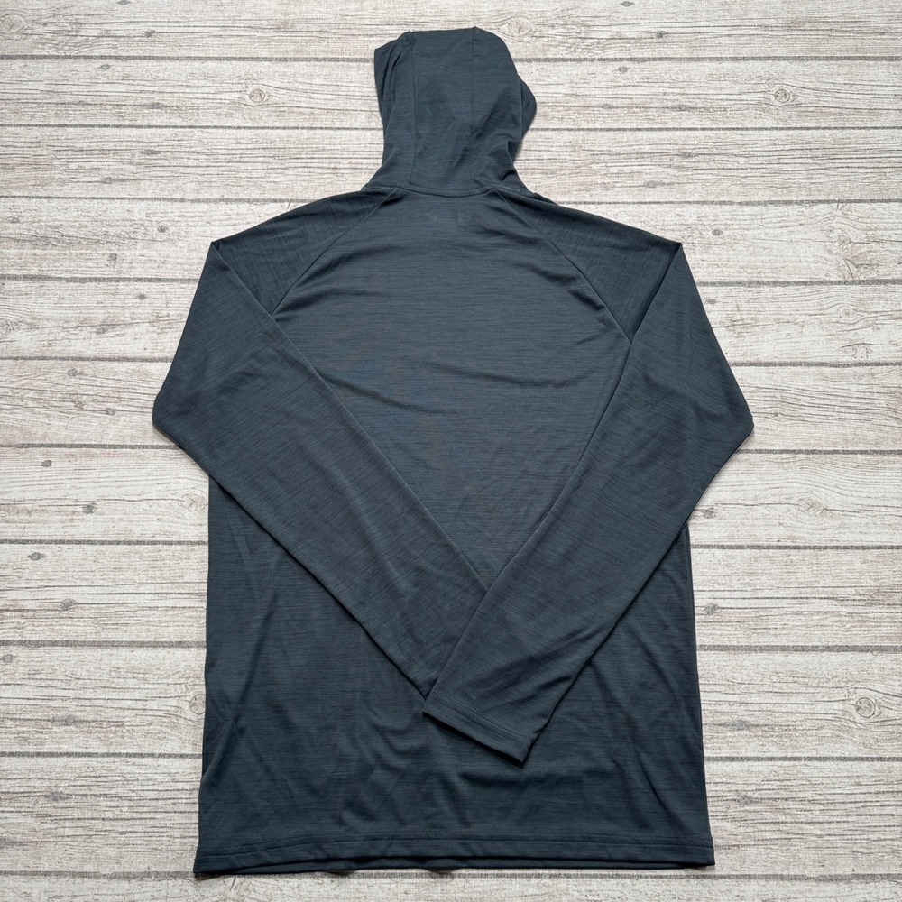 Under Armour Hoodie Men's Medium Gray Space Dye Loose Fit Pullover Activewear - Picture 2 of 4